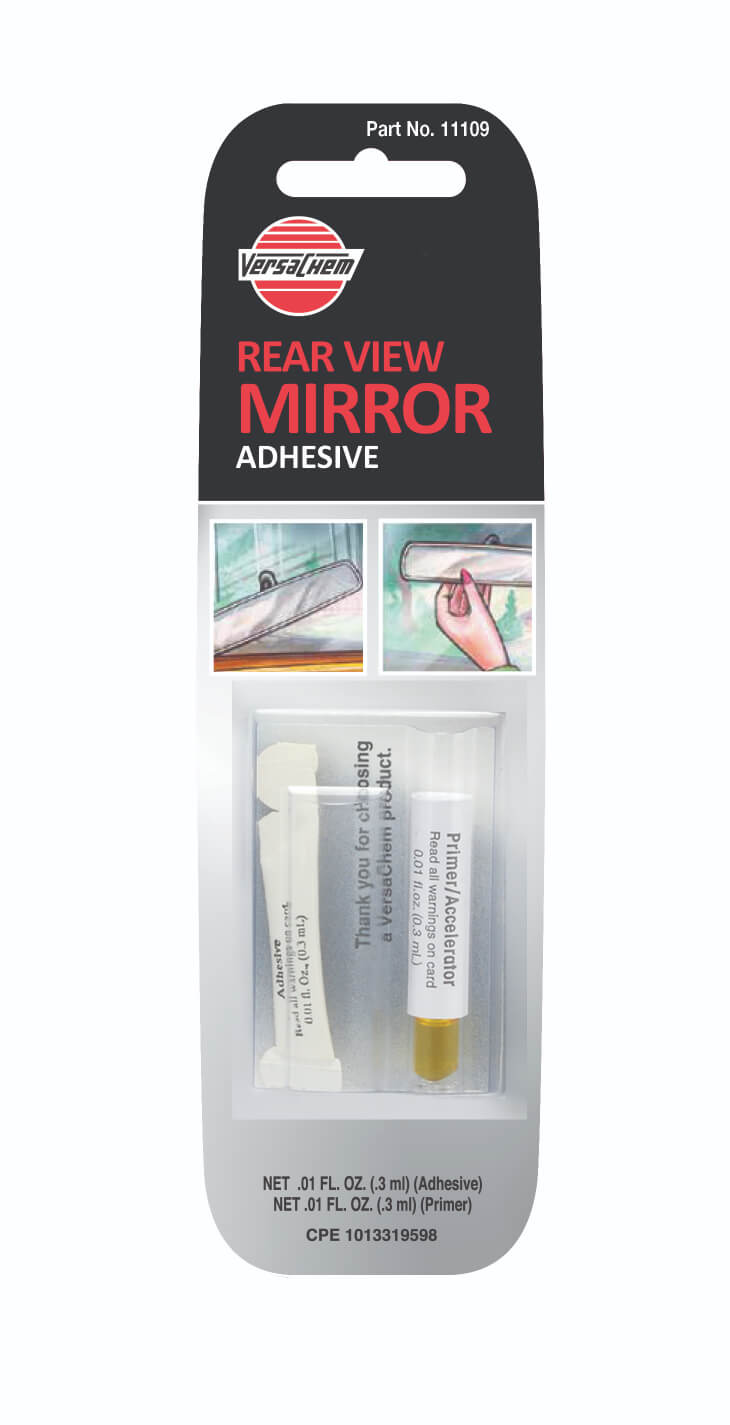 thumbnail interactive-video image 1 of Permatex Rear View Mirror Adhesive Glue Kit - Professional Strength Windshield Fix 1 of 3